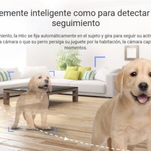 EZVIZ H6C Camara WiFi 5 Megapixeles 360 grados Audio y Parlante - Imagen 4